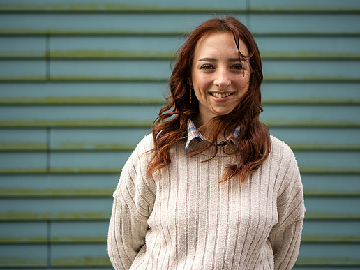 Aileen Baumgartner smiles into the camera.